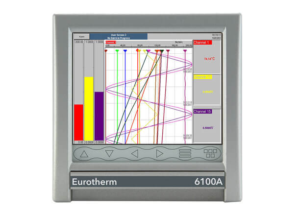 Eurotherm make 6100A / 6180A Paperless Graphic Recorders From Shree Venkateshwara Controls