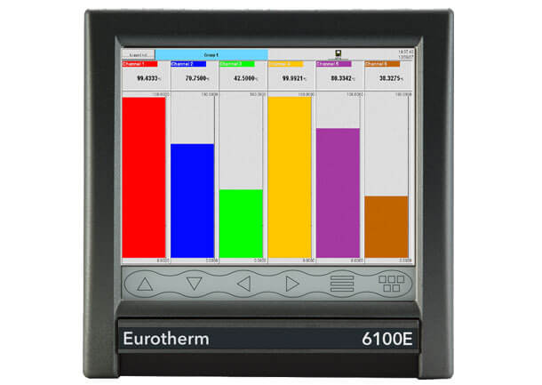 Eurotherm make 6100E Paperless Graphic Recorder From Shree Venkateshwara Controls