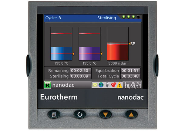 nanodac_sterilising_screen